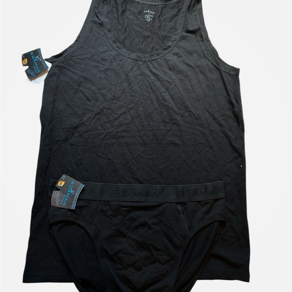 Black Men's Underwear Set